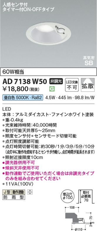 KAD7138W50