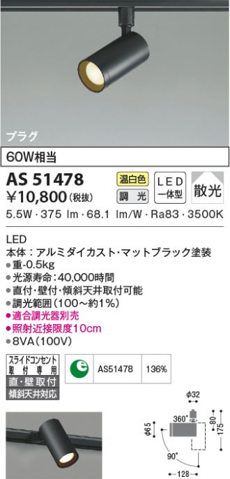 KOIZUMI(コイズミ照明) スポットライト 激安販売 照明のブライト 