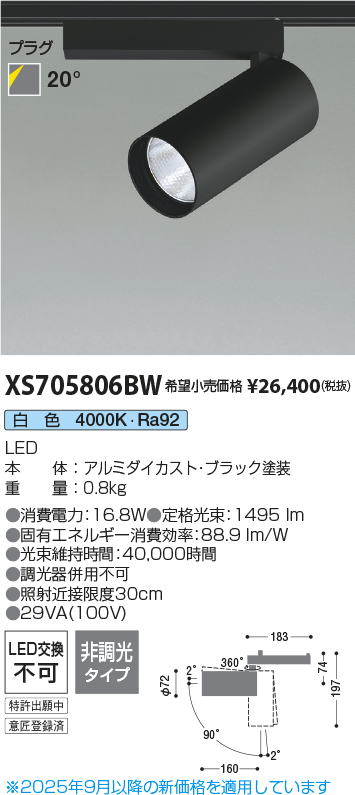 XS705806BW