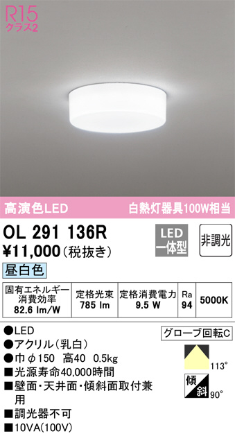 ヨドバシ.com - オーデリック ODELIC 室内用間接照明 壁面・天井