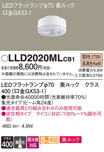 LLD2020MLCB1