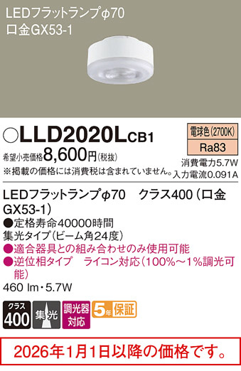 LLD2020LCB1