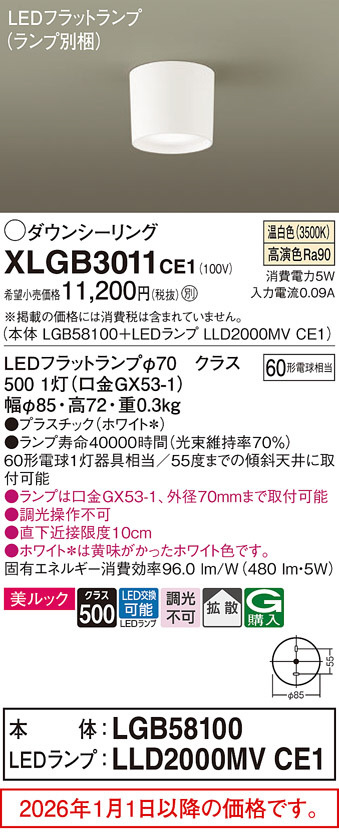 XLGB3011CE1