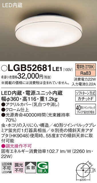 LGB52681LE1