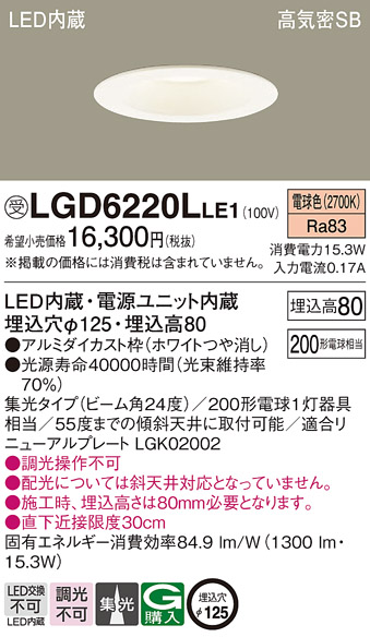 LGD6220LLE1