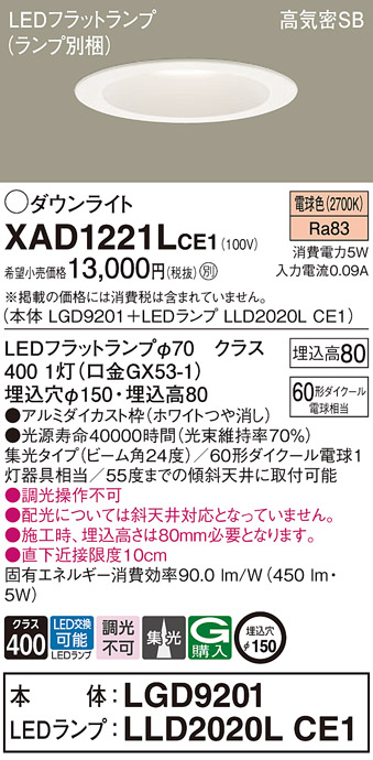 XAD1221LCE1