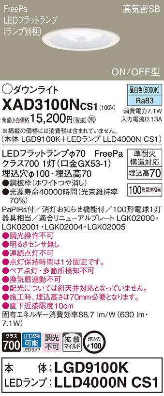 XAD3100NCS1