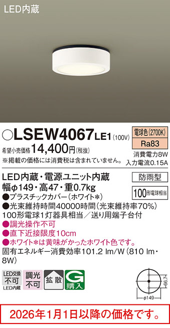 LSEW4067LE1