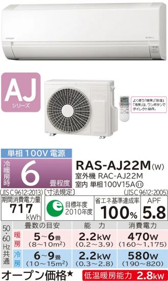 RAS-AJ22M-W